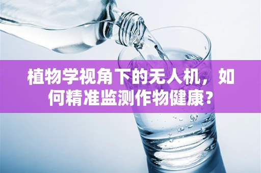 植物学视角下的无人机，如何精准监测作物健康？