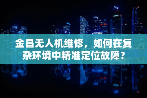 金昌无人机维修，如何在复杂环境中精准定位故障？