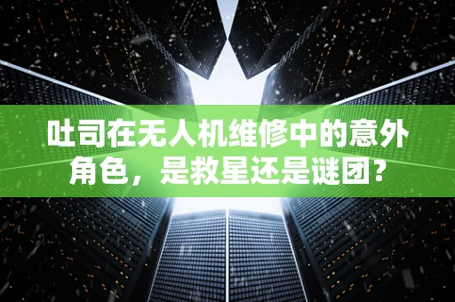 吐司在无人机维修中的意外角色，是救星还是谜团？