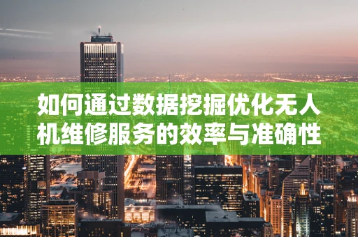 如何通过数据挖掘优化无人机维修服务的效率与准确性？