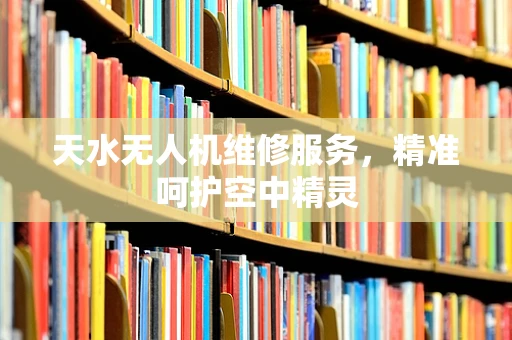 天水无人机维修服务，精准呵护空中精灵