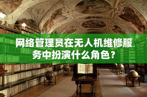 网络管理员在无人机维修服务中扮演什么角色？