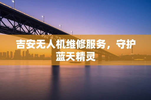 吉安无人机维修服务，守护蓝天精灵