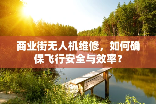 商业街无人机维修，如何确保飞行安全与效率？