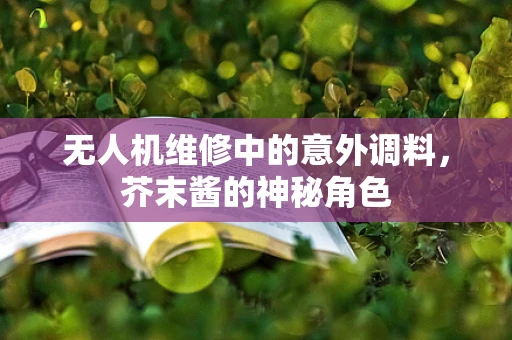 无人机维修中的意外调料，芥末酱的神秘角色