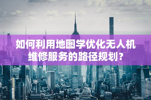 如何利用地图学优化无人机维修服务的路径规划？