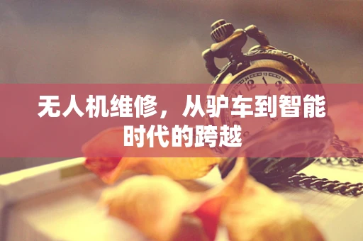 无人机维修，从驴车到智能时代的跨越