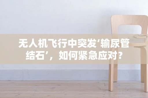 无人机飞行中突发‘输尿管结石’，如何紧急应对？