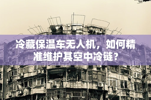 冷藏保温车无人机，如何精准维护其空中冷链？