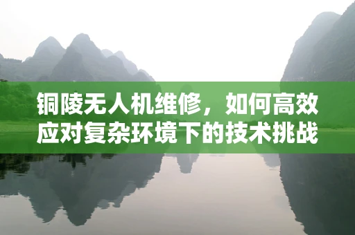 铜陵无人机维修，如何高效应对复杂环境下的技术挑战？