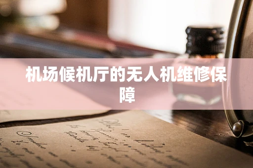 机场候机厅的无人机维修保障