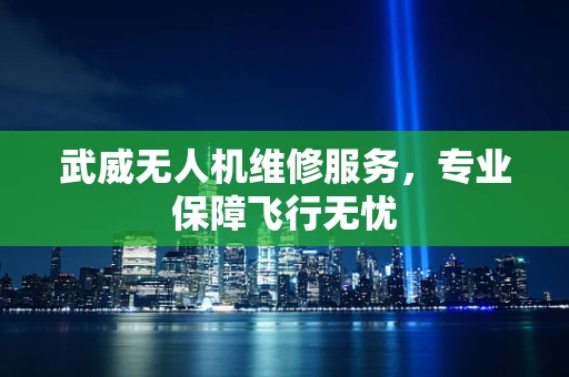 武威无人机维修服务，专业保障飞行无忧