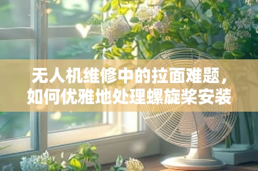 无人机维修中的拉面难题，如何优雅地处理螺旋桨安装？