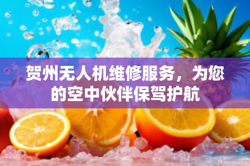 贺州无人机维修服务，为您的空中伙伴保驾护航