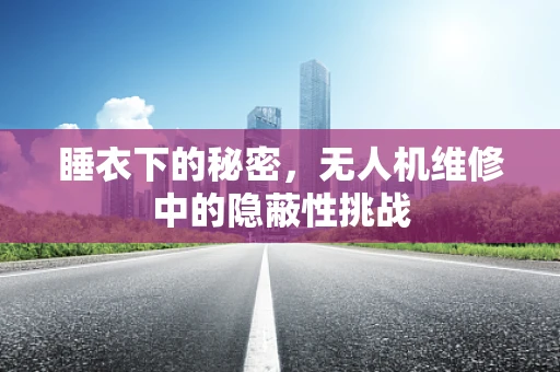 睡衣下的秘密，无人机维修中的隐蔽性挑战