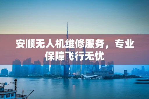 安顺无人机维修服务，专业保障飞行无忧