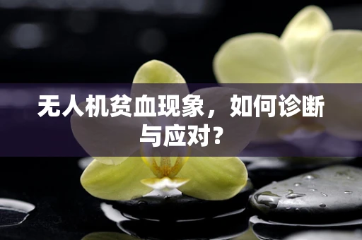 无人机贫血现象，如何诊断与应对？
