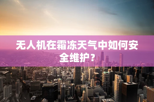 无人机在霜冻天气中如何安全维护？