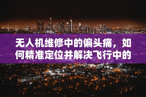 无人机维修中的偏头痛，如何精准定位并解决飞行中的异常震动？