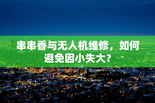 串串香与无人机维修，如何避免因小失大？
