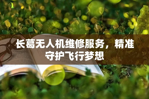 长葛无人机维修服务，精准守护飞行梦想