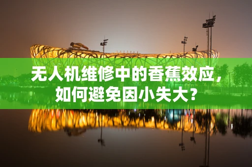 无人机维修中的香蕉效应，如何避免因小失大？