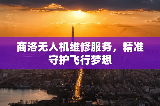 商洛无人机维修服务，精准守护飞行梦想
