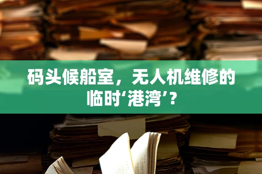 码头候船室，无人机维修的临时‘港湾’？