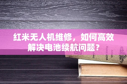 红米无人机维修，如何高效解决电池续航问题？
