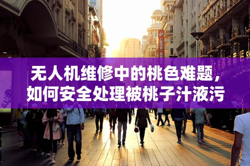 无人机维修中的桃色难题，如何安全处理被桃子汁液污染的摄像头？