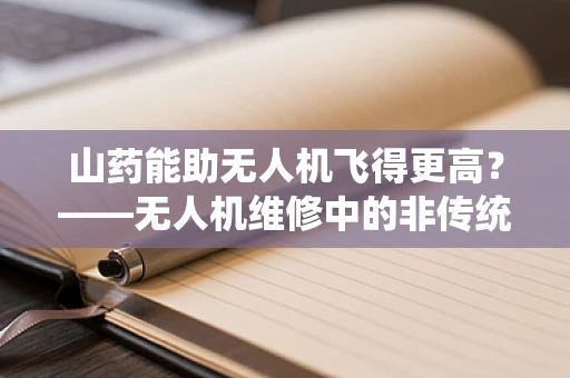 山药能助无人机飞得更高？——无人机维修中的非传统材料应用探讨