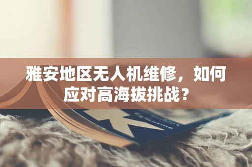 雅安地区无人机维修，如何应对高海拔挑战？
