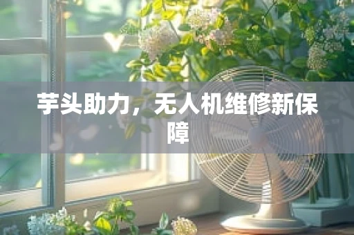 芋头助力，无人机维修新保障