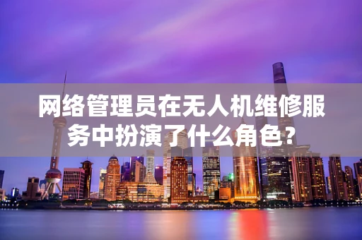 网络管理员在无人机维修服务中扮演了什么角色？