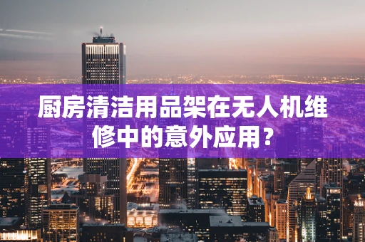 厨房清洁用品架在无人机维修中的意外应用？