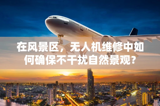 在风景区，无人机维修中如何确保不干扰自然景观？
