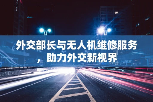 外交部长与无人机维修服务，助力外交新视界