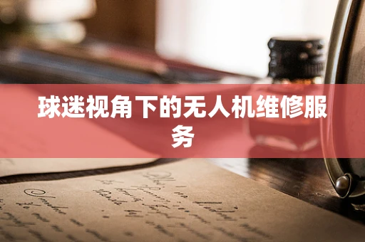 球迷视角下的无人机维修服务