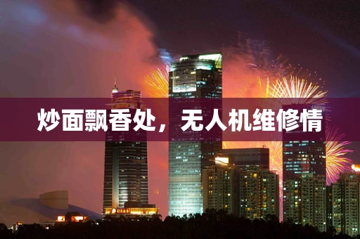 炒面飘香处，无人机维修情
