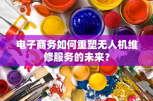 电子商务如何重塑无人机维修服务的未来？