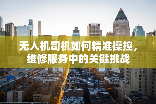 无人机司机如何精准操控，维修服务中的关键挑战