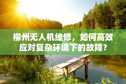 柳州无人机维修，如何高效应对复杂环境下的故障？