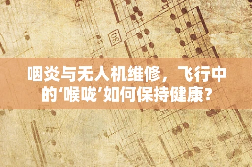 咽炎与无人机维修，飞行中的‘喉咙’如何保持健康？