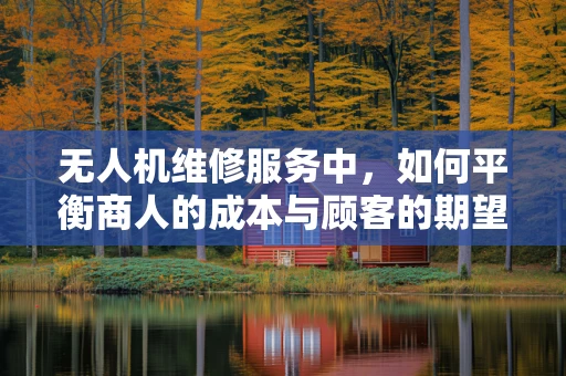 无人机维修服务中，如何平衡商人的成本与顾客的期望？