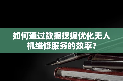 如何通过数据挖掘优化无人机维修服务的效率？