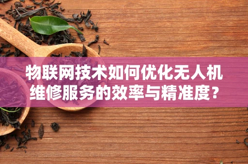 物联网技术如何优化无人机维修服务的效率与精准度？