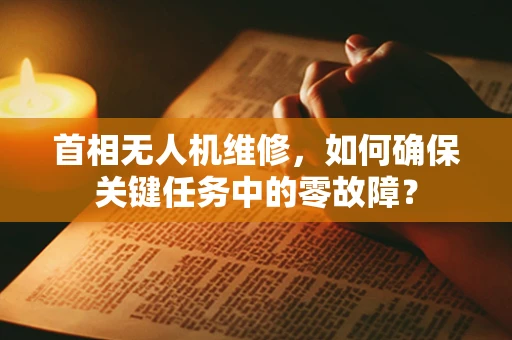 首相无人机维修，如何确保关键任务中的零故障？
