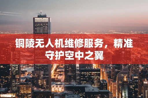 铜陵无人机维修服务，精准守护空中之翼