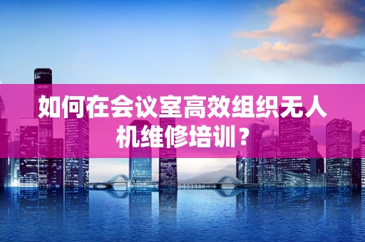 如何在会议室高效组织无人机维修培训？
