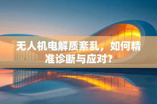无人机电解质紊乱，如何精准诊断与应对？